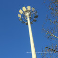 Pólo de luz de mastro de 20m de altura com o dispositivo de elevação e redução